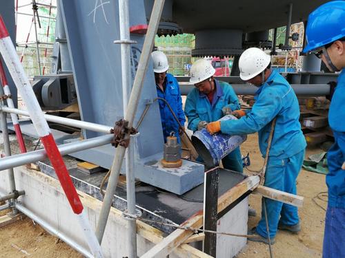 田家庵设备基础注浆加固